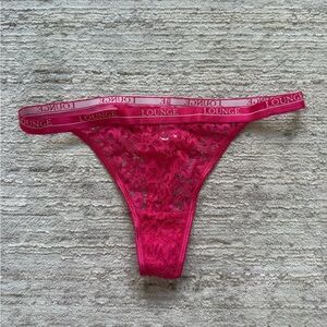 Lounge Lace Panties in Pink